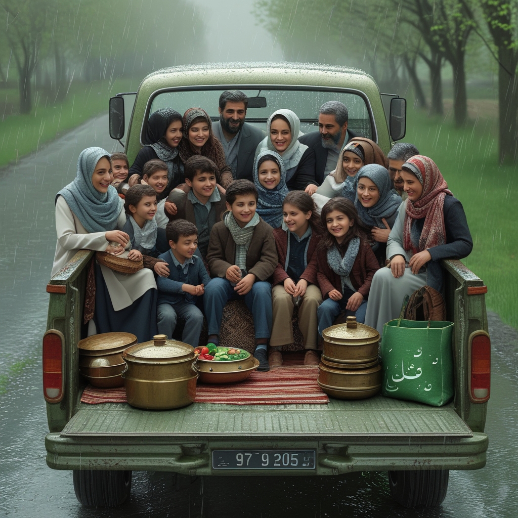 اگه اون سال دوربین داشتیم، این عکس ما بود.