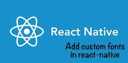 لینک به فولدر Font در react native > 0.60
