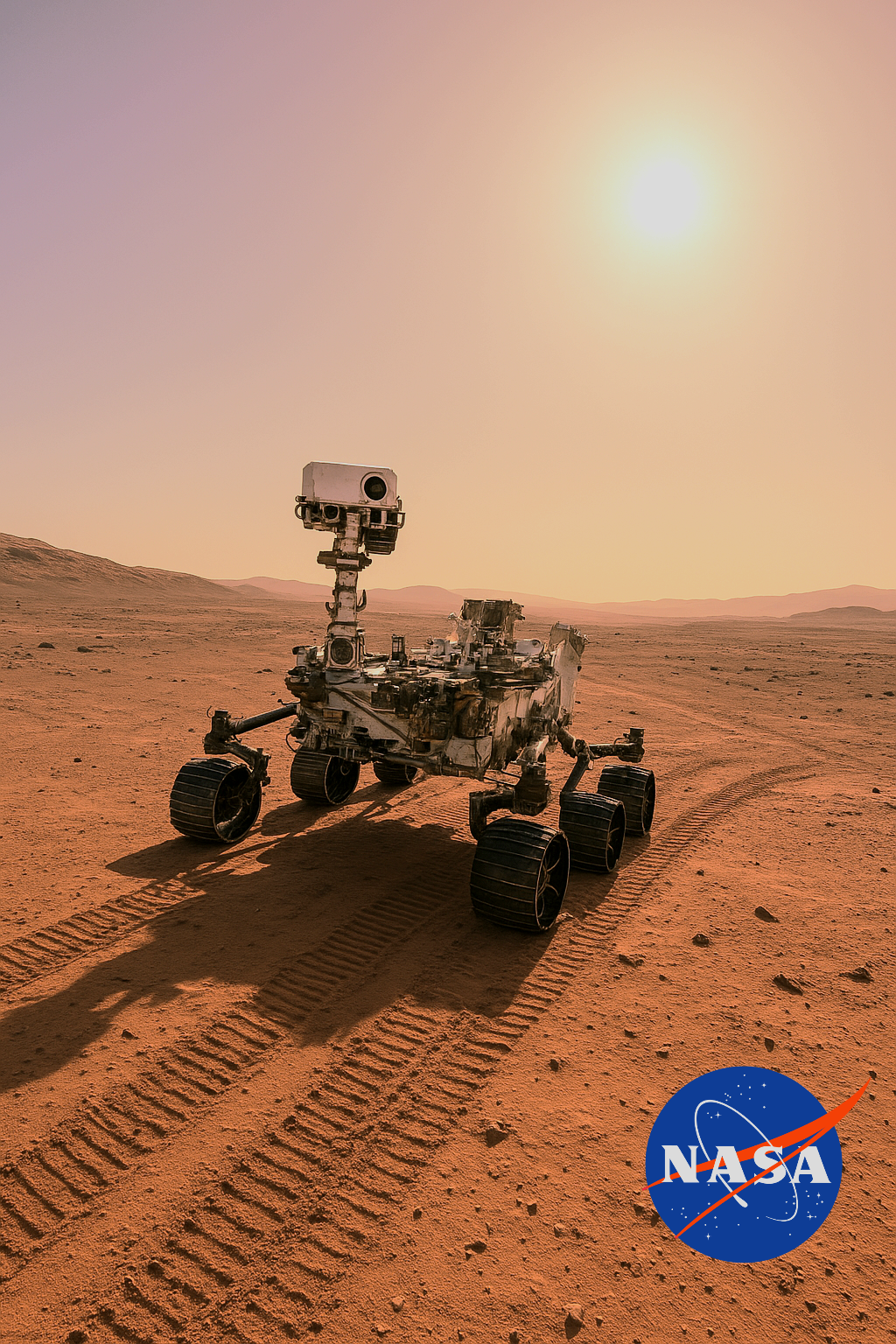 عکس جدید از کاوشگر استقامت مریخ نورد ناسا در ۲۰۲۵ جدید: این کاوشگر توانسته در دهانه گیل مریخ نشانه ای از حیات باستانی مریخ را کشف کند این کاوشگر استقامت توانسته از بهره برداری از خاک مواد آلی پیدا کند در این تصویر این منطقه گیل در مریخ است در فصل بهار توسط ناسا / در این تصویر آسمان مریخ به رنگ زرد و صورتی و بنفش در آمده و این بخاطر تصعید co2 در قطب ها است که این طیف رنگی زیبا در آسمان مریخ زیبا دیده می‌شود این کاوشگر توانسته خیلی اطلاعات بیشتری ثبت کند!