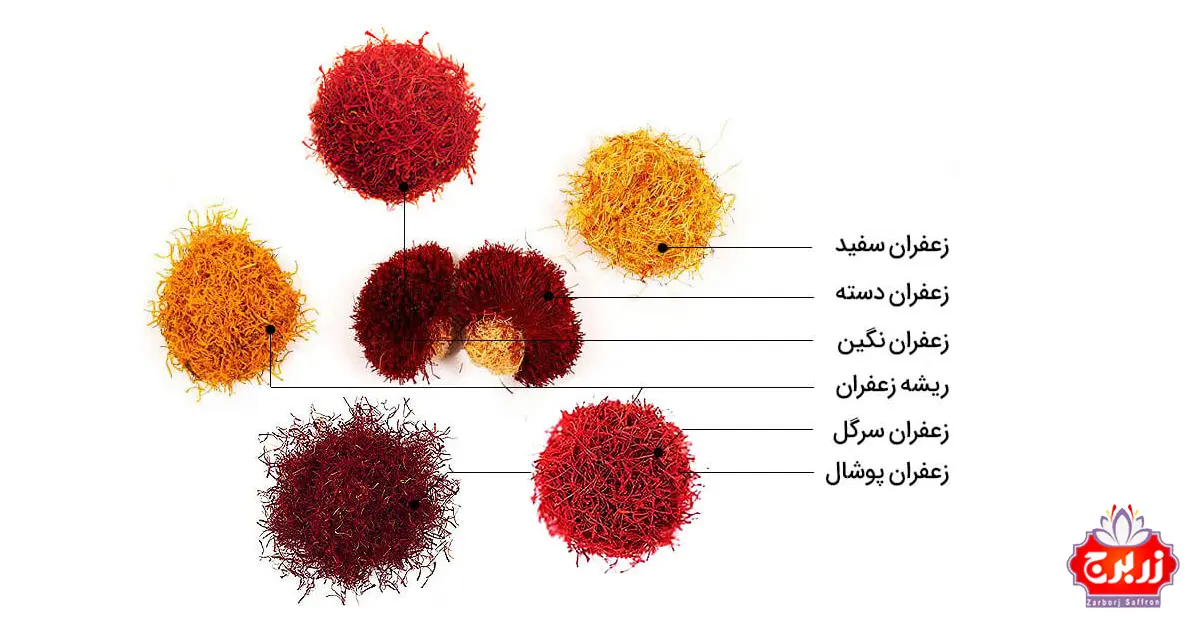 عکس انواع زعفران