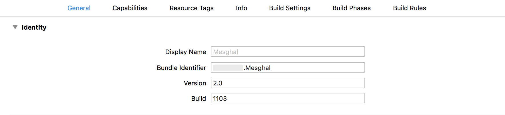 افزایش خودکار شماره ساخت اپ، توی ایکس کد
