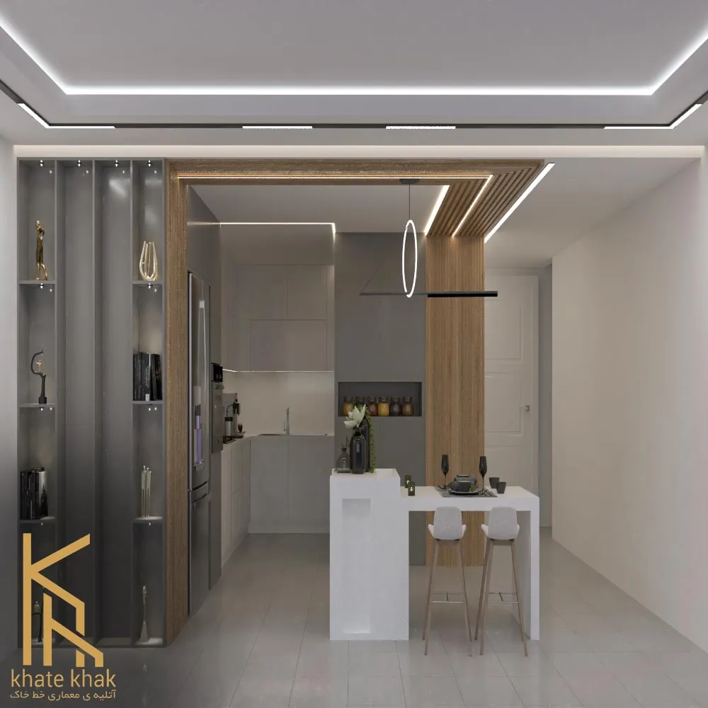 پروژه بازسازی آشپزخانه خط خاک