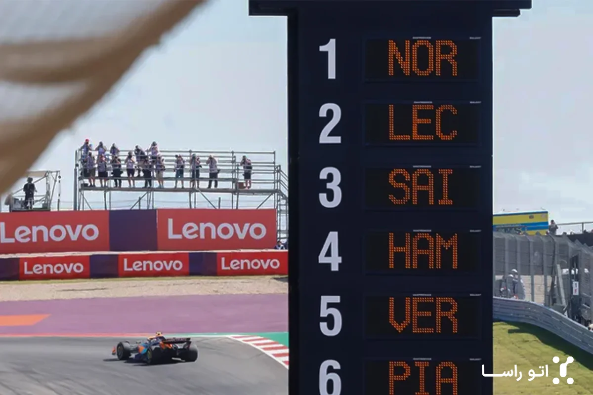 فرمول امتیازدهی F1