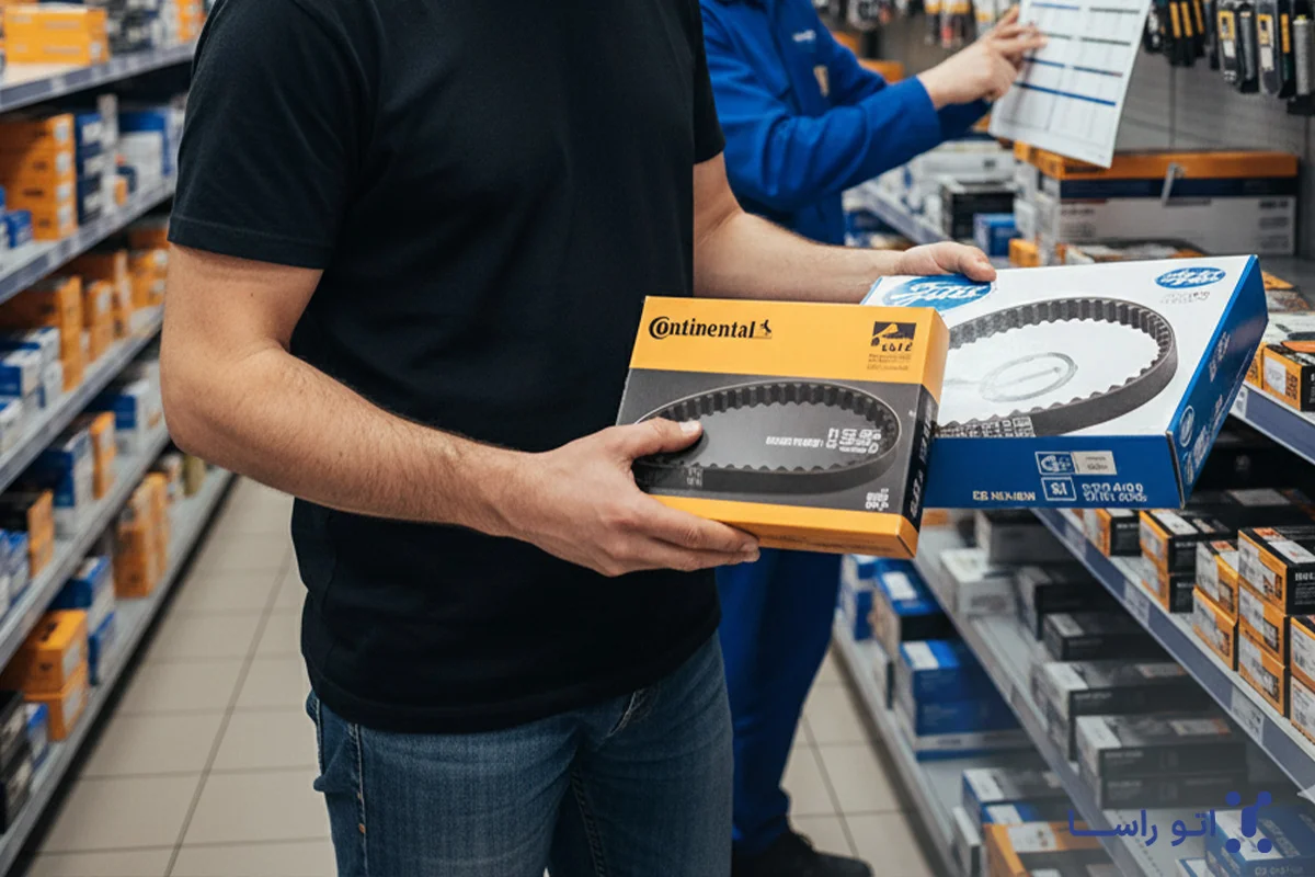 علت خرابی تسمه تایم 206