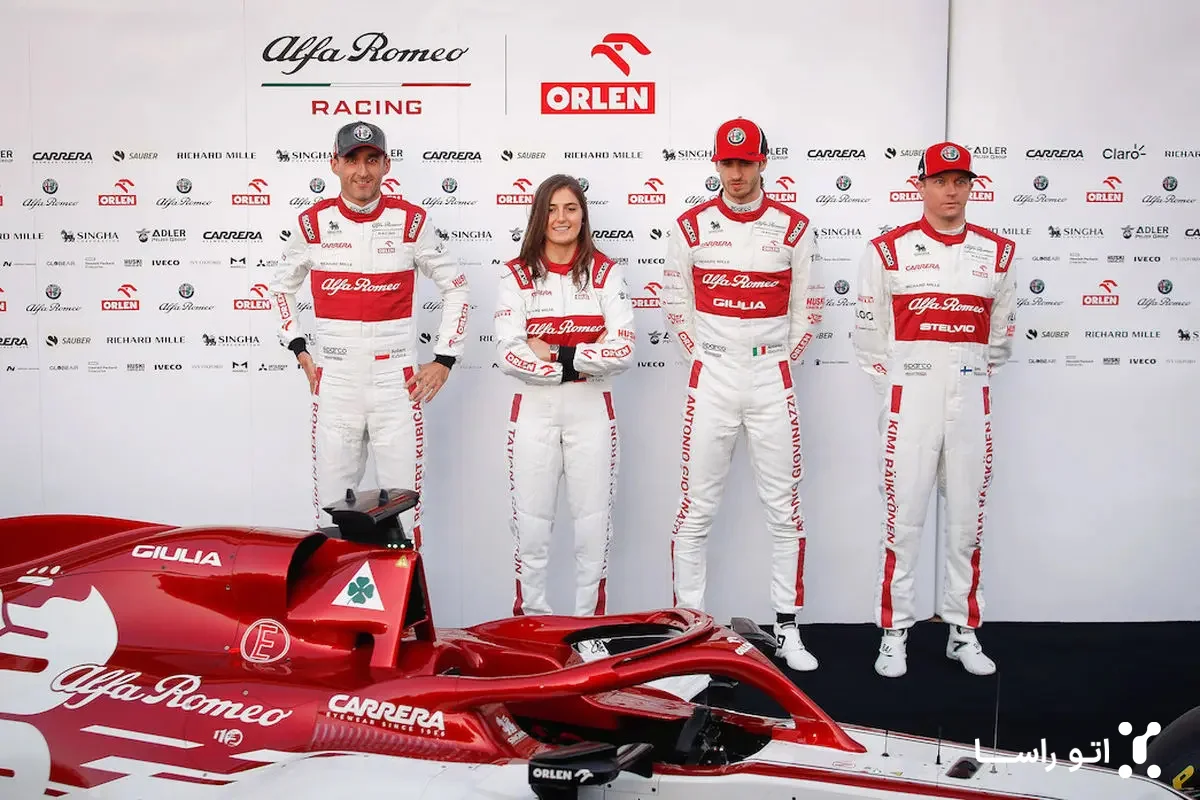 بهترین راننده فرمول یک زن