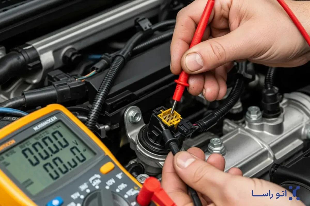 آموزش نصب سنسور دور موتور ۲۰۶