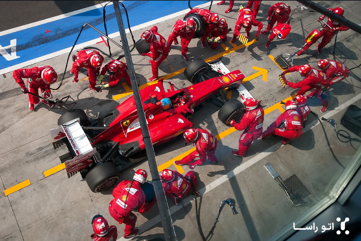 انواع لاستیک فرمول یک