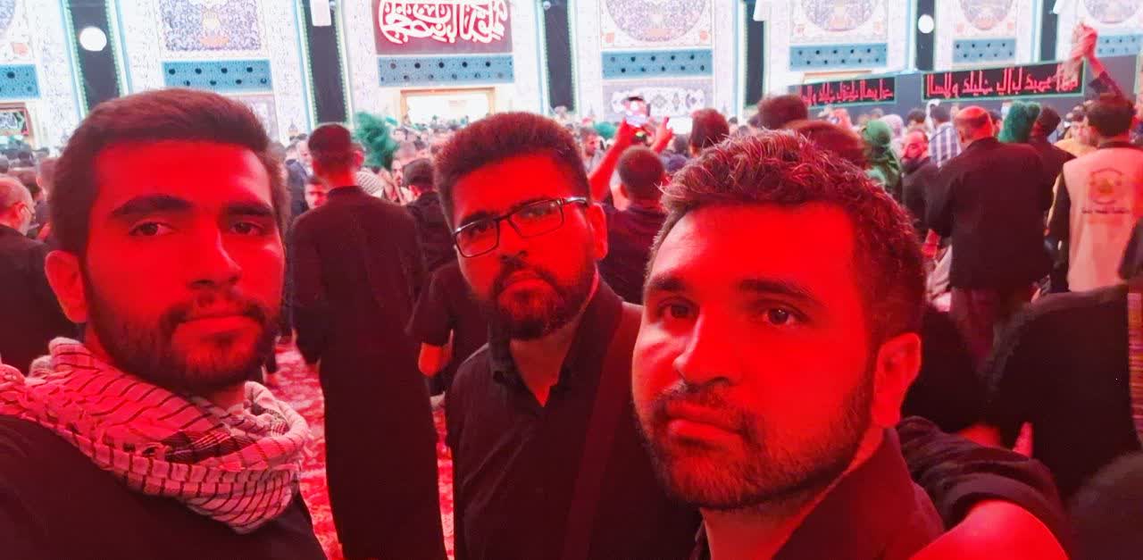 شهید امیرحسین حسنی اقتدار و برادرانش (اربعین 1403)