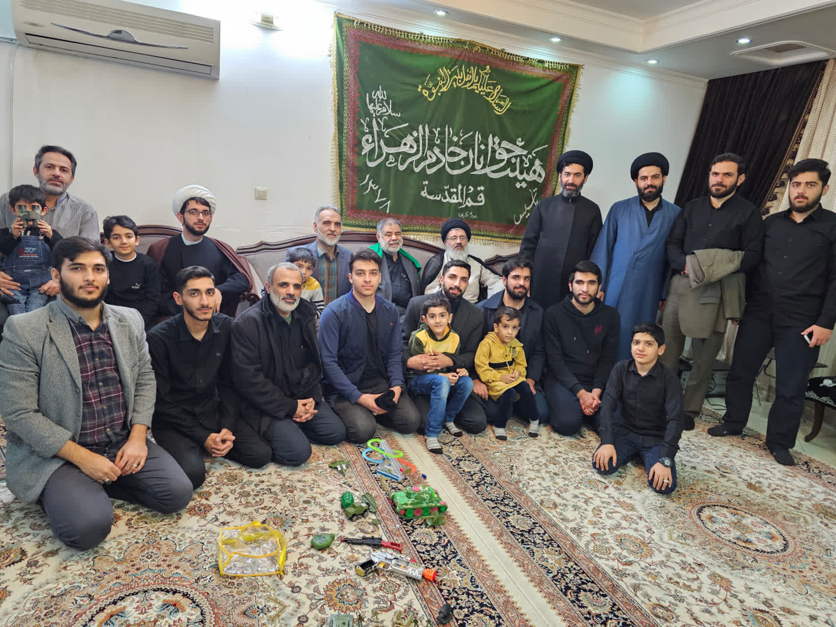 شهید امیرحسین حسنی اقتدار و هیئت جوانان خادم الزهرا (س)