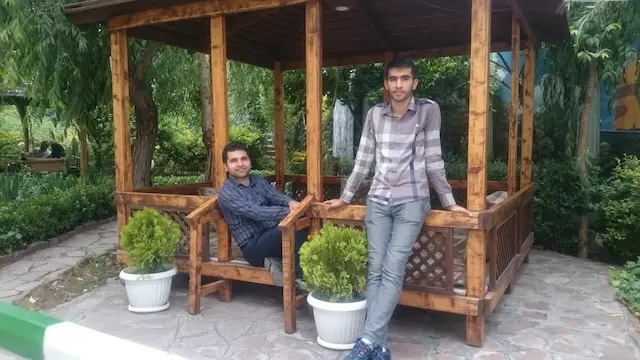 شهید امیرحسین حسنی اقتدار و برادرش محمد