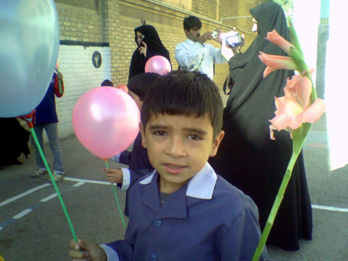 آغاز تحصیل شهید امیرحسین حسنی اقتدار (کلاس اول ابتدایی)
