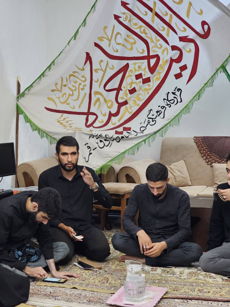 شهید امیرحسین حسنی اقتدار مسئول کاروان منتظران عاشورایی اربعین 1403