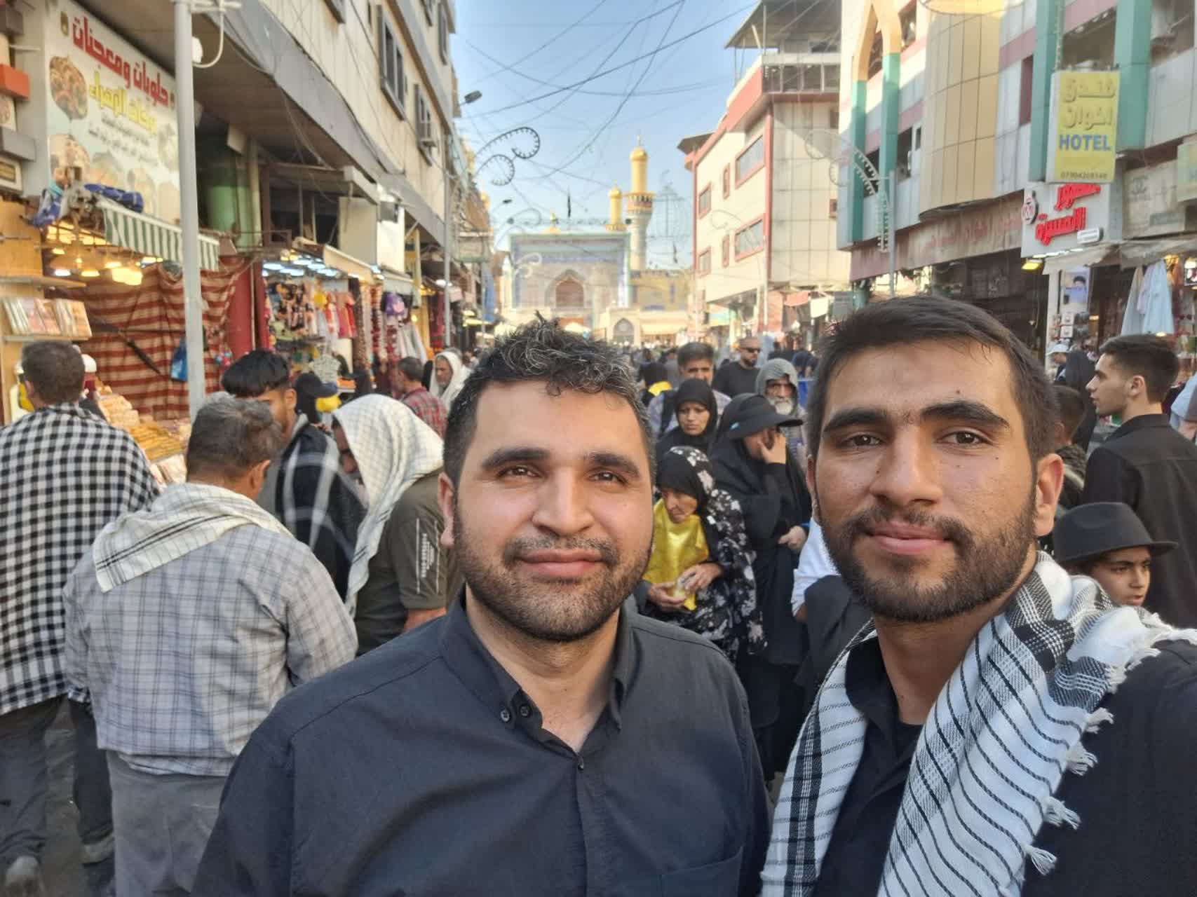 شهید امیرحسین حسنی اقتدار و برادرش محمد