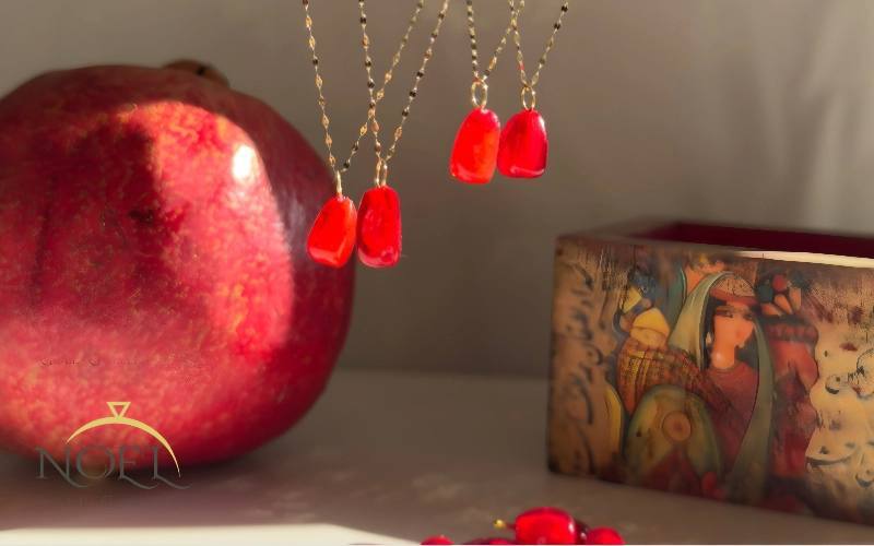 پلاک انار مخصوص هدیه شب یلدا