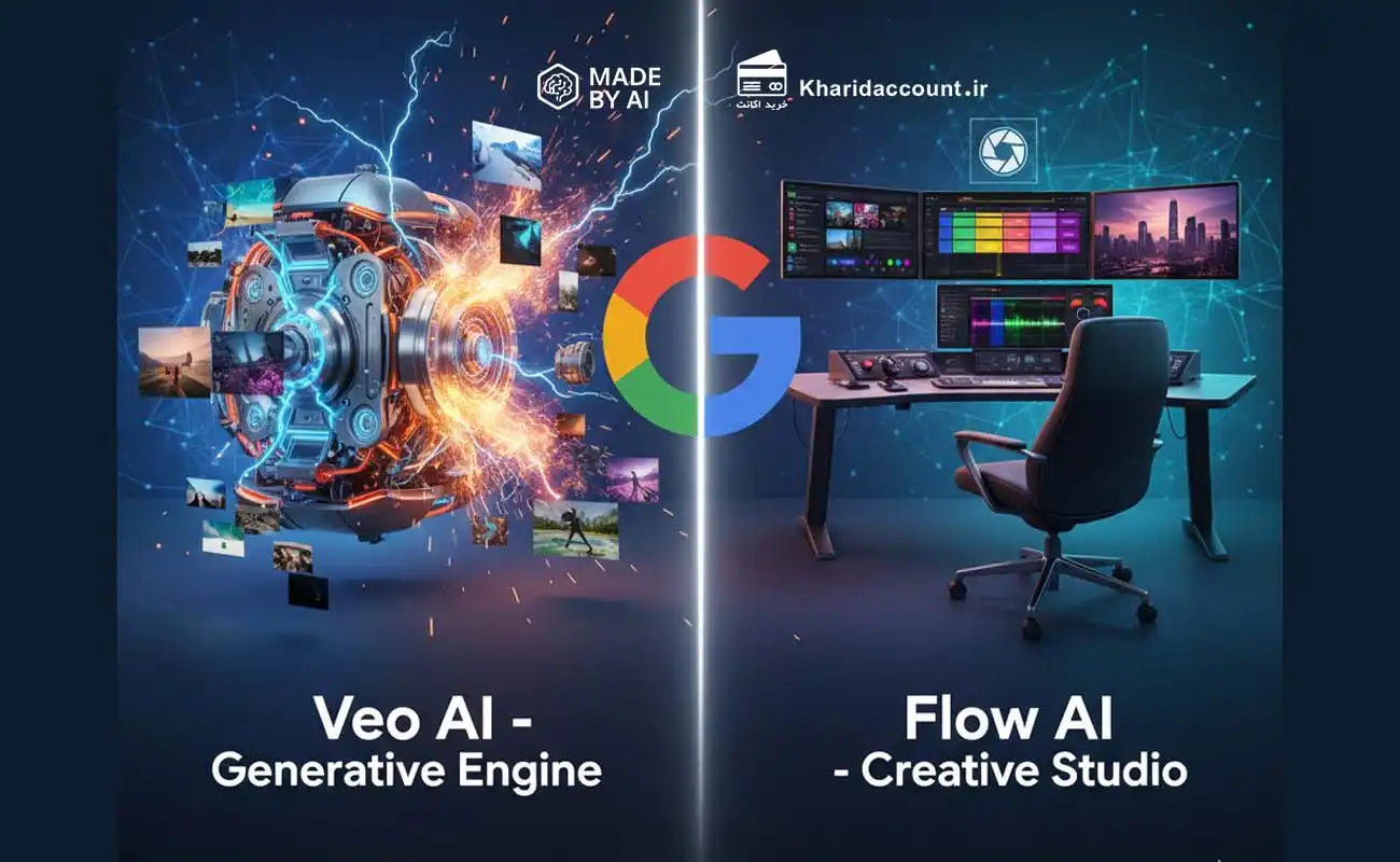 هوش مصنوعی گوگل دو ابزار ویدیوساز دارد، اما تفاوت اصلی آن‌ها چیست؟ (Flow در مقابل Veo)