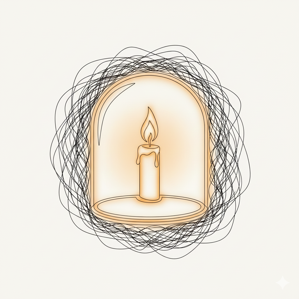 مرز، دیوارِ بیمهری نیست؛ حریمِ مقدسیست که از سوختنِ شعلهی عشق در بادِ شک، محافظت میکند.