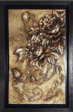 طلای زنده روی چوب؛ وقتی پتینه و حکاکی لوکس‌ترین دیوار خانه را می‌سازد