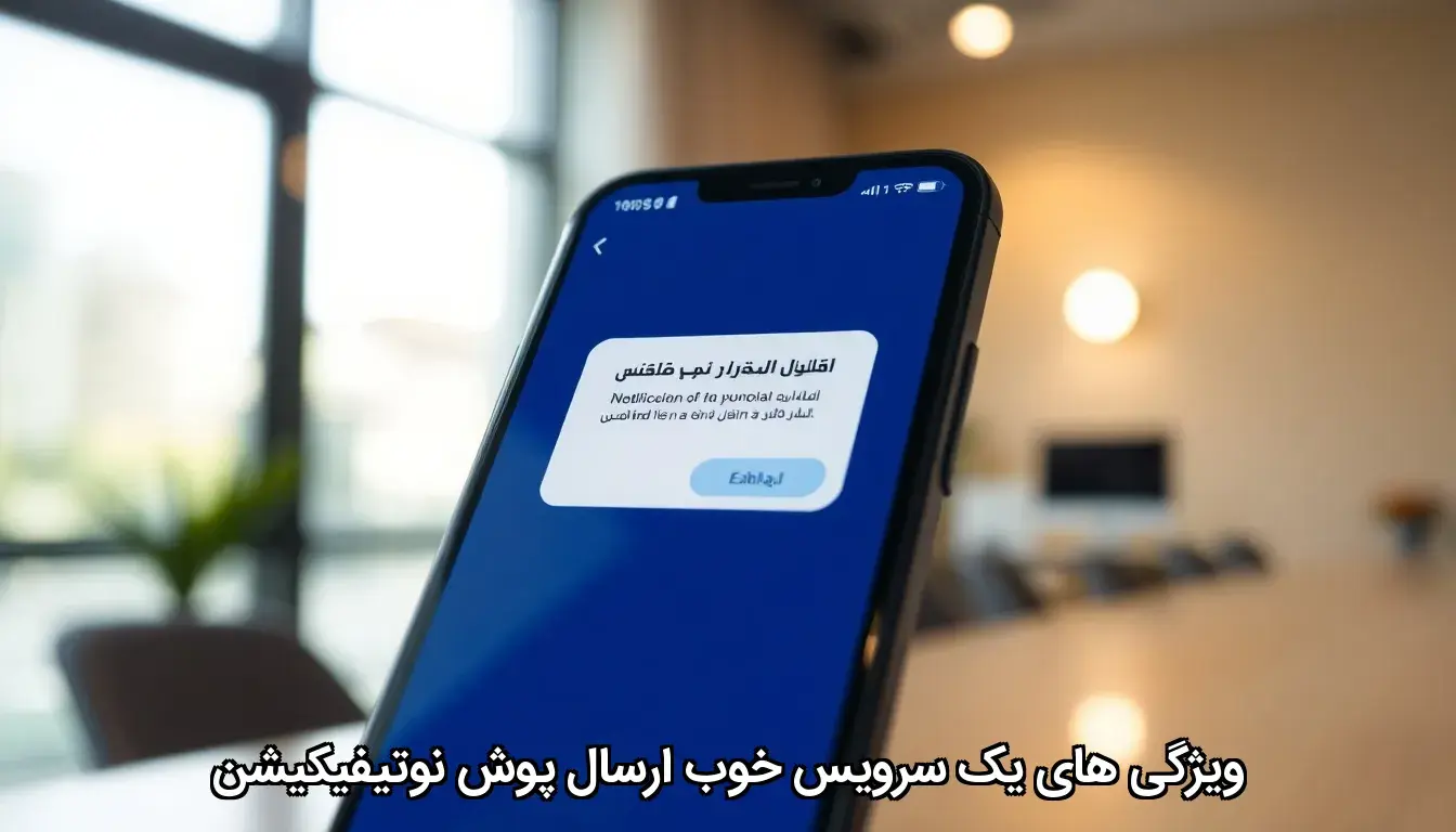 ویژگی های یک سرویس خوب ارسال پوش نوتیفیکیشن مانند پوشفا