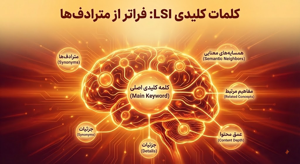 کلمات کلیدی LSI چیست؟ فراتر از مترادف‌ها، به زبانِ گوگلِ امروزی