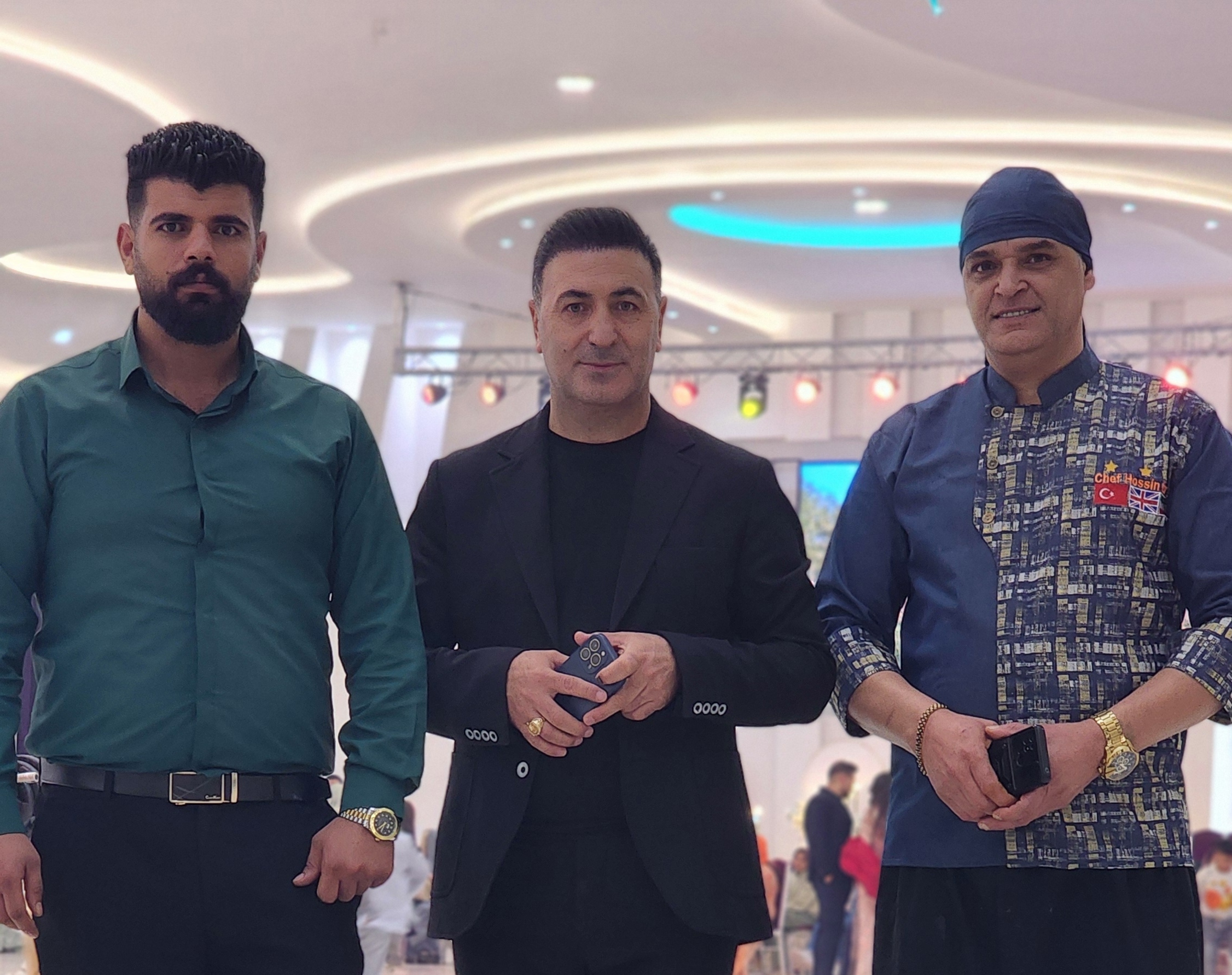 سرآشپز حسین نظامی... هنرمند حسین میلان...شریف میلان مدیریت تالار الماس