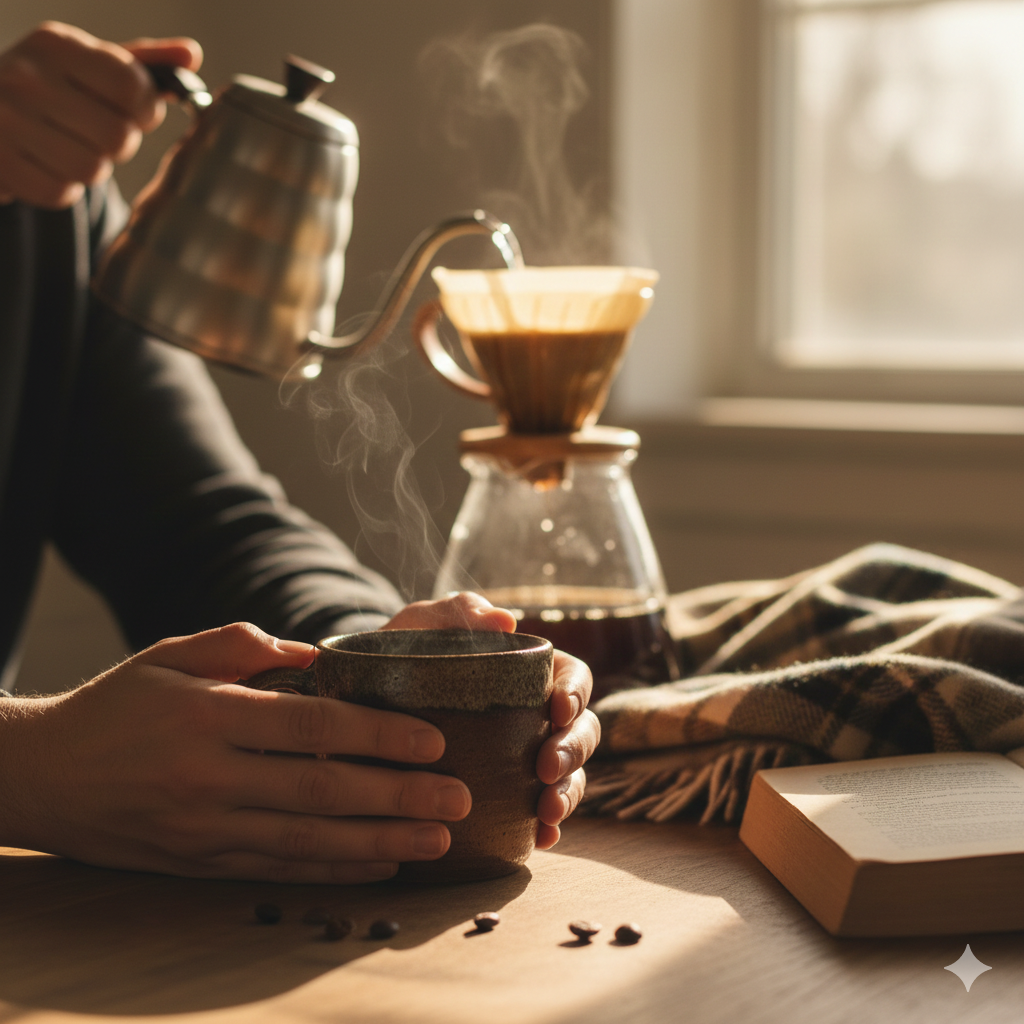 قهوه دمی، یه تجربه لذت بخش و آروم