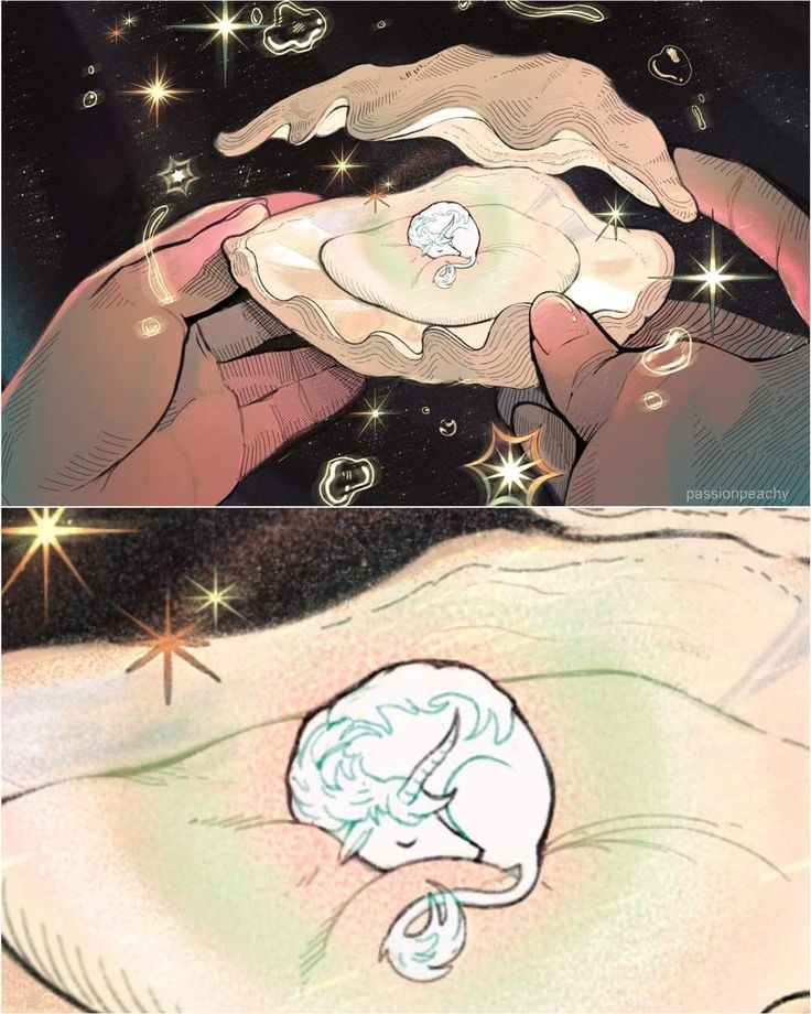 مروارید پنهان درون صدف یا نوزادِ اسبِ تک شاخ؟