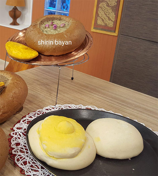 آموزش نان کاسه ی سوپ