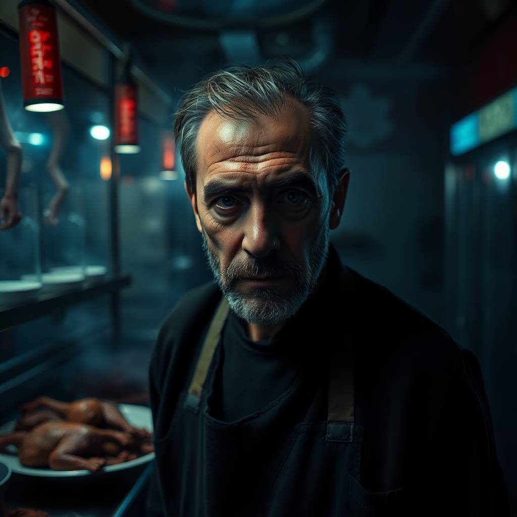 منوی غذایی نفرین شده(گوشت انسان)