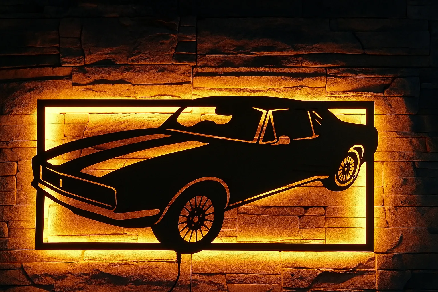 تابلو بک لایت ماشین