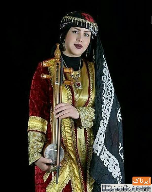 لباس زنانه لکی قوم لک