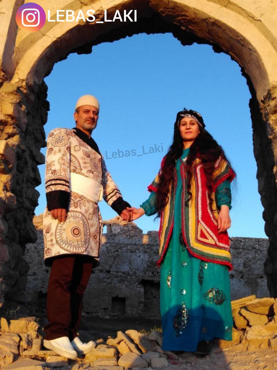 لباس مردانه و زنانه لکی قوم لک