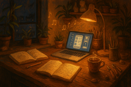 کارگاه بی‌صدای من در دل اینترنت