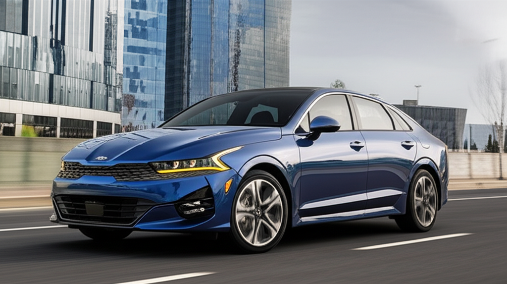 بررسی جامع ماشین کیا K5: طراحی، عملکرد و تجربه‌ی رانندگی