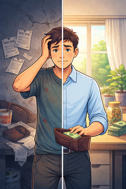 تفاوت ترس از فقر و ترس از دست دادن پول؛ دو نگرانی مشابه با ریشه‌های متفاوت