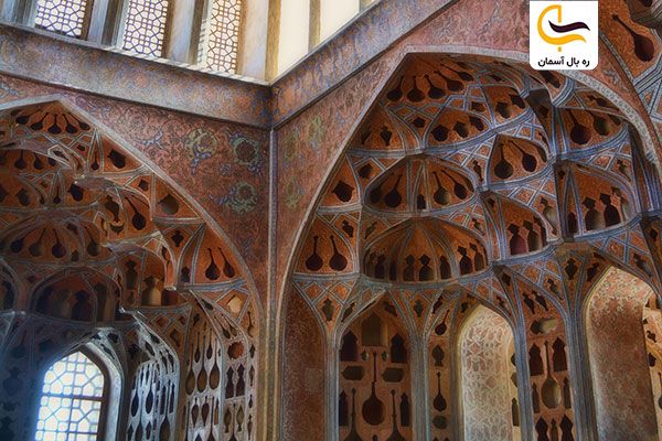 اتاق موسیقی عمارت عالی قاپو اصفهان
