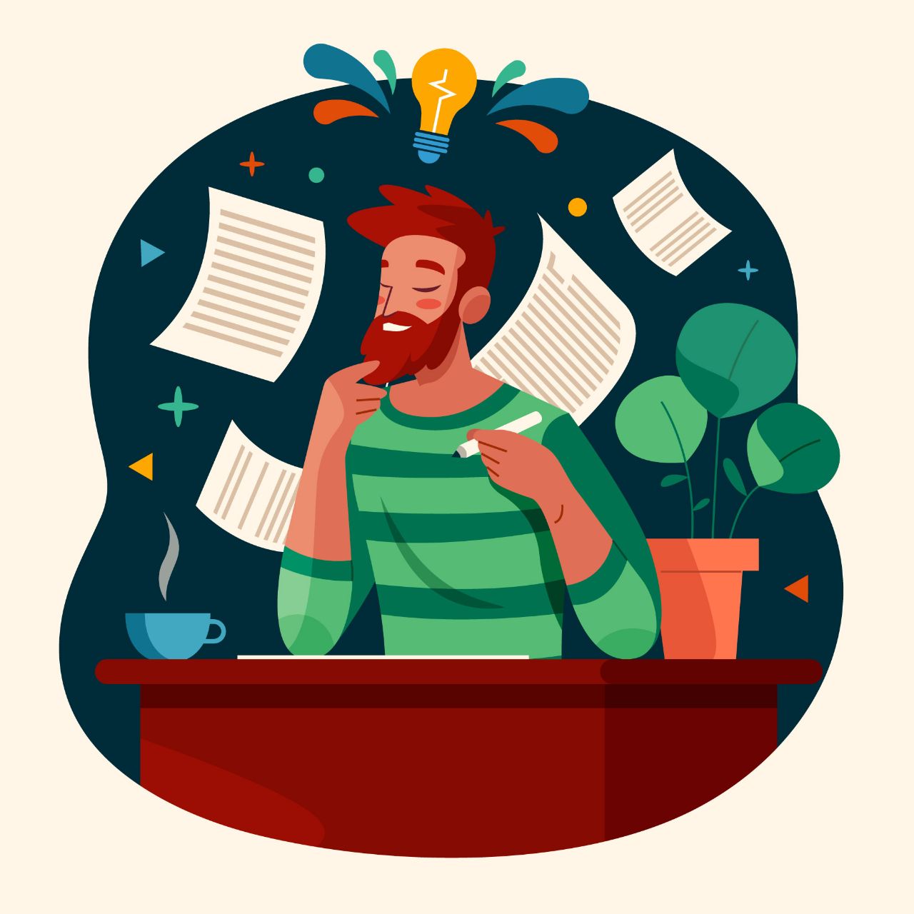 «نوشتن یه نوع درمانه؛ بعضی وقتا به این فکر می‌کنم اونایی که نمی‌نویسن، زندگی‌شون رو چطور اداره می‌کنن.» Graham Greene