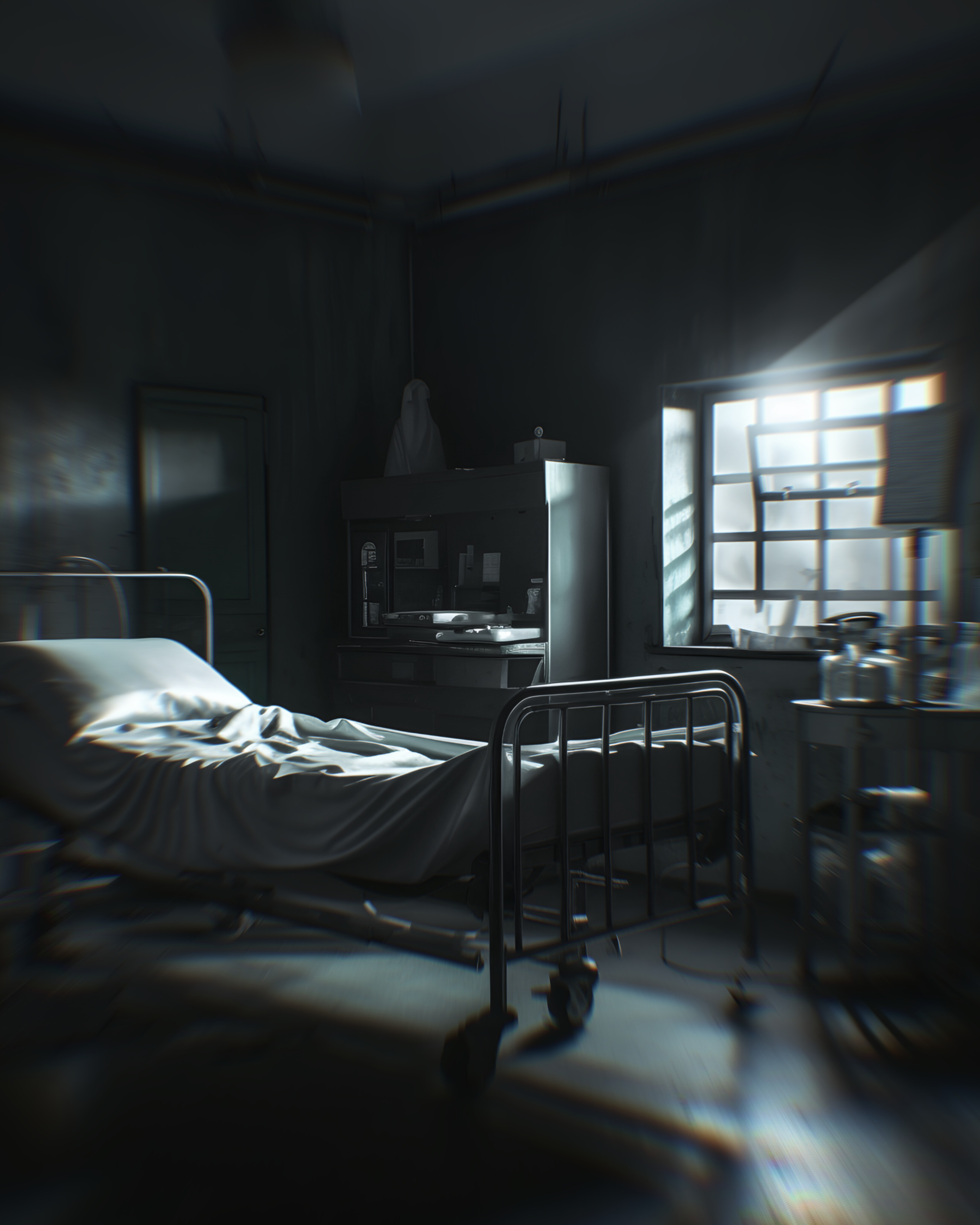 توی ذهنم همچین فضایی رو از بیمارستان ساخته بودم.