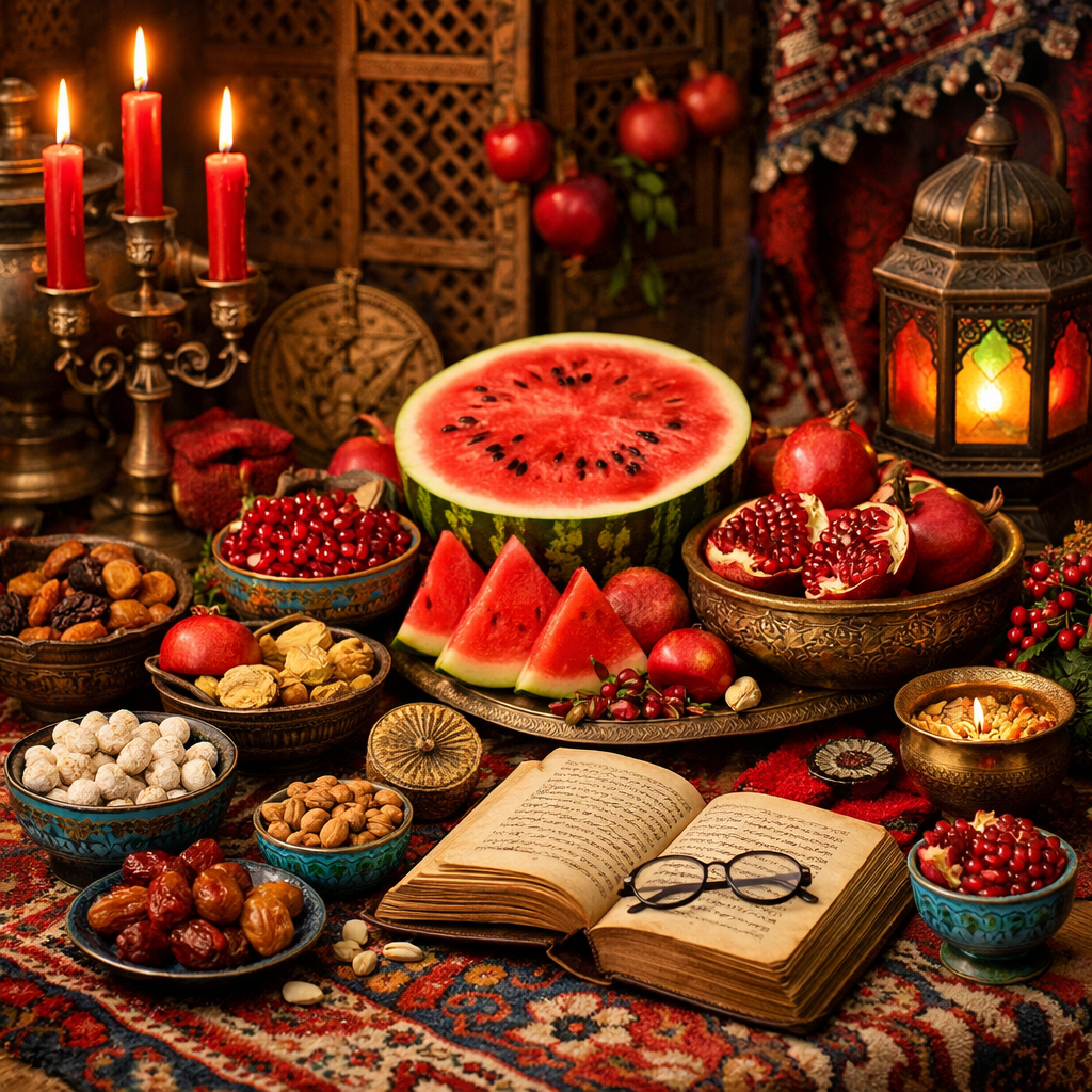 یلدا بهانه‌ای‌ست برای کنار هم بودن، با بوی هندونه و فال حافظ.