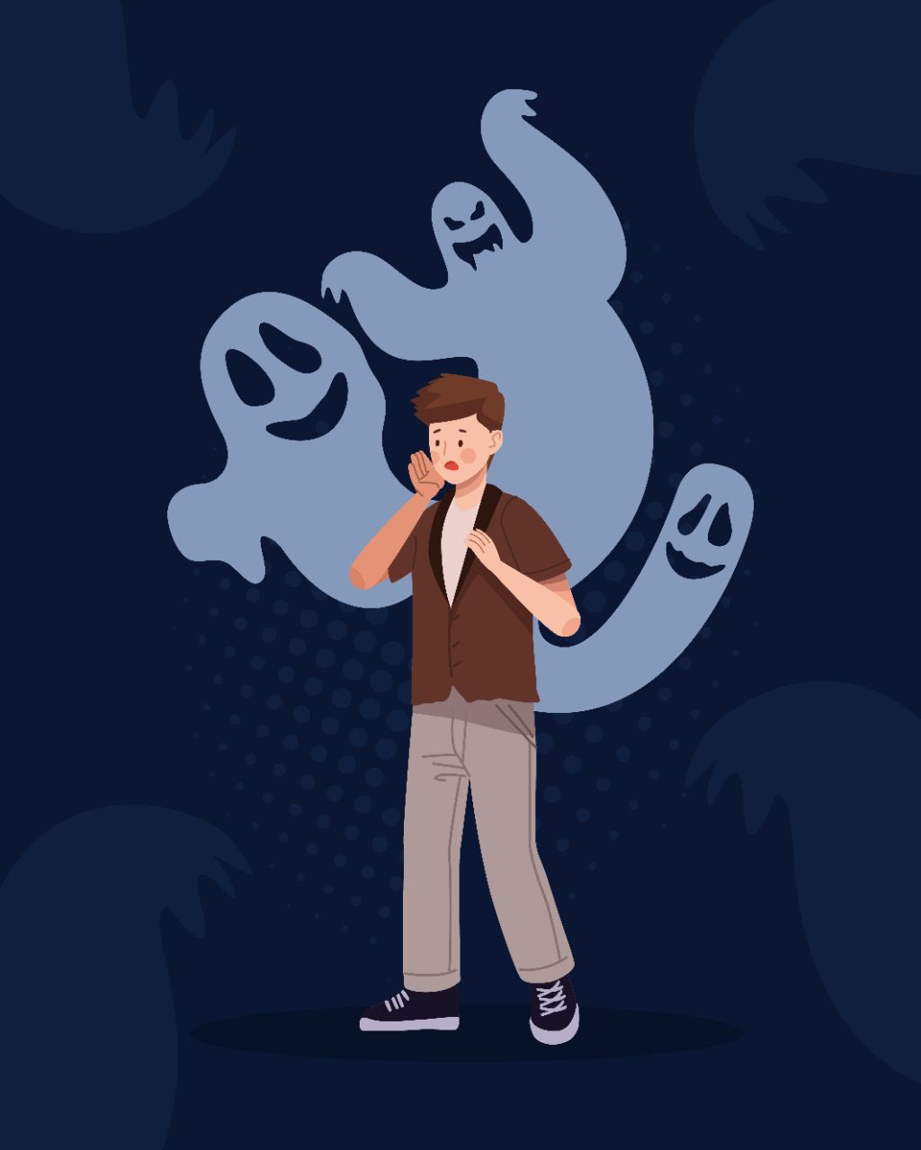 ترس معمولیه، فوبیا غیرمنطقیه. یه ترس کوچیک رو میتونی کنترل کنی، اما فوبیا گاهی کنترلت رو ازت میگیره.