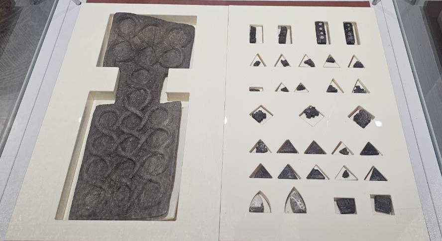 قطعات کامل بازی شهرسوخته در موزه بین المللی ایران