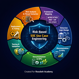 مهندسی طراحی Use Caseهای اختصاصی SOC مبتنی بر ریسک سازمان