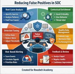 مهندسی کاهش False Positive در SOC: از واکنش‌گرایی تا معماری هوشمند تشخیص