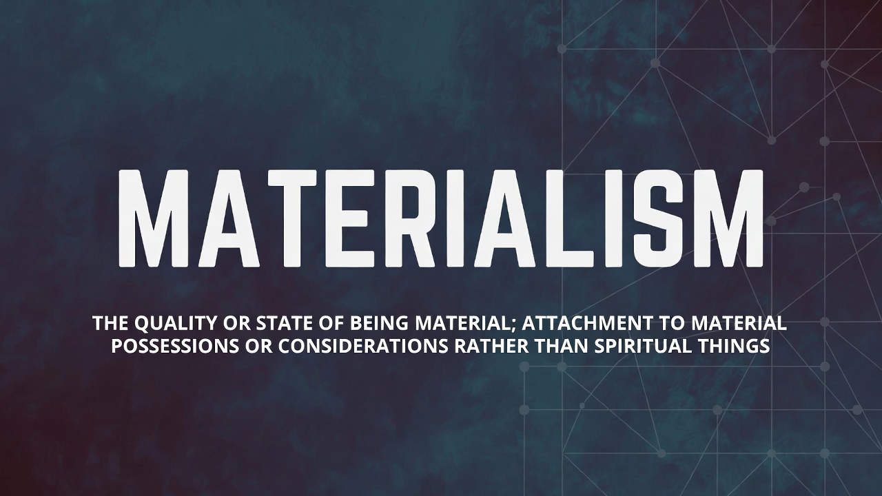 ماده‌گرایی