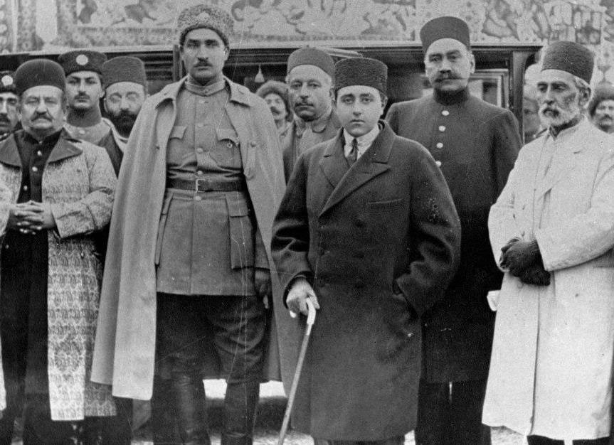 نگاره ی احمدشاه قاجار