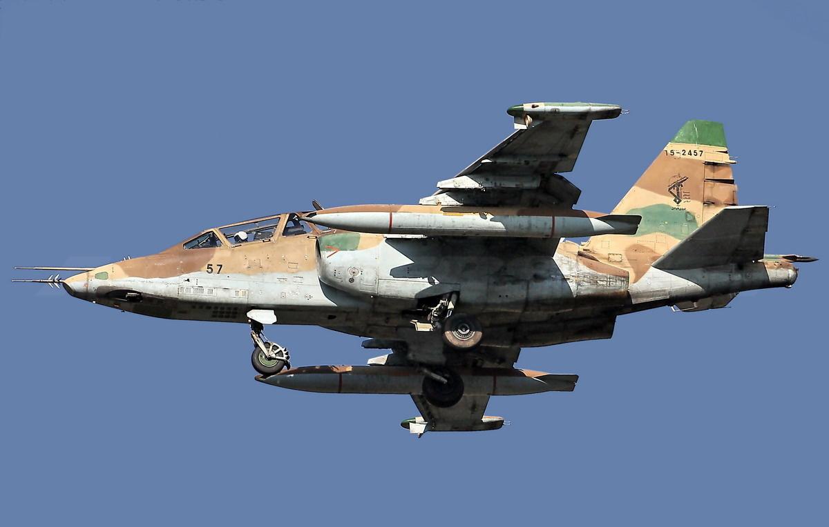 سوخو ۲۵ متعلق به ایران