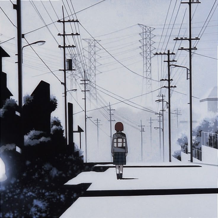 صدای نویز، سایه‌های رنگی، نورهای مصنوعی و المان‌های بصری‌ غیرمعمولی‌ از این قبیل در سراسر انیمه دیده می‌شه و حس خوفناکی رو به مخاطب القا می‌کنه.