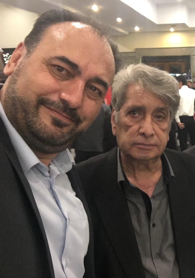 امین رسولی و استاد بهروز رضوی