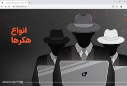 انواع هکرها و توضیح علمکرد هکرهای قانونی و غیر قانونی