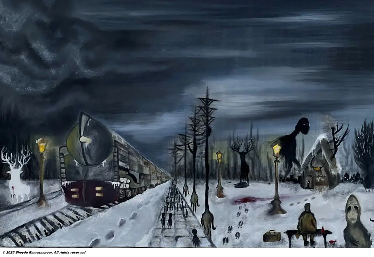 از مجموعه آثار شیدا رمضان‌پور