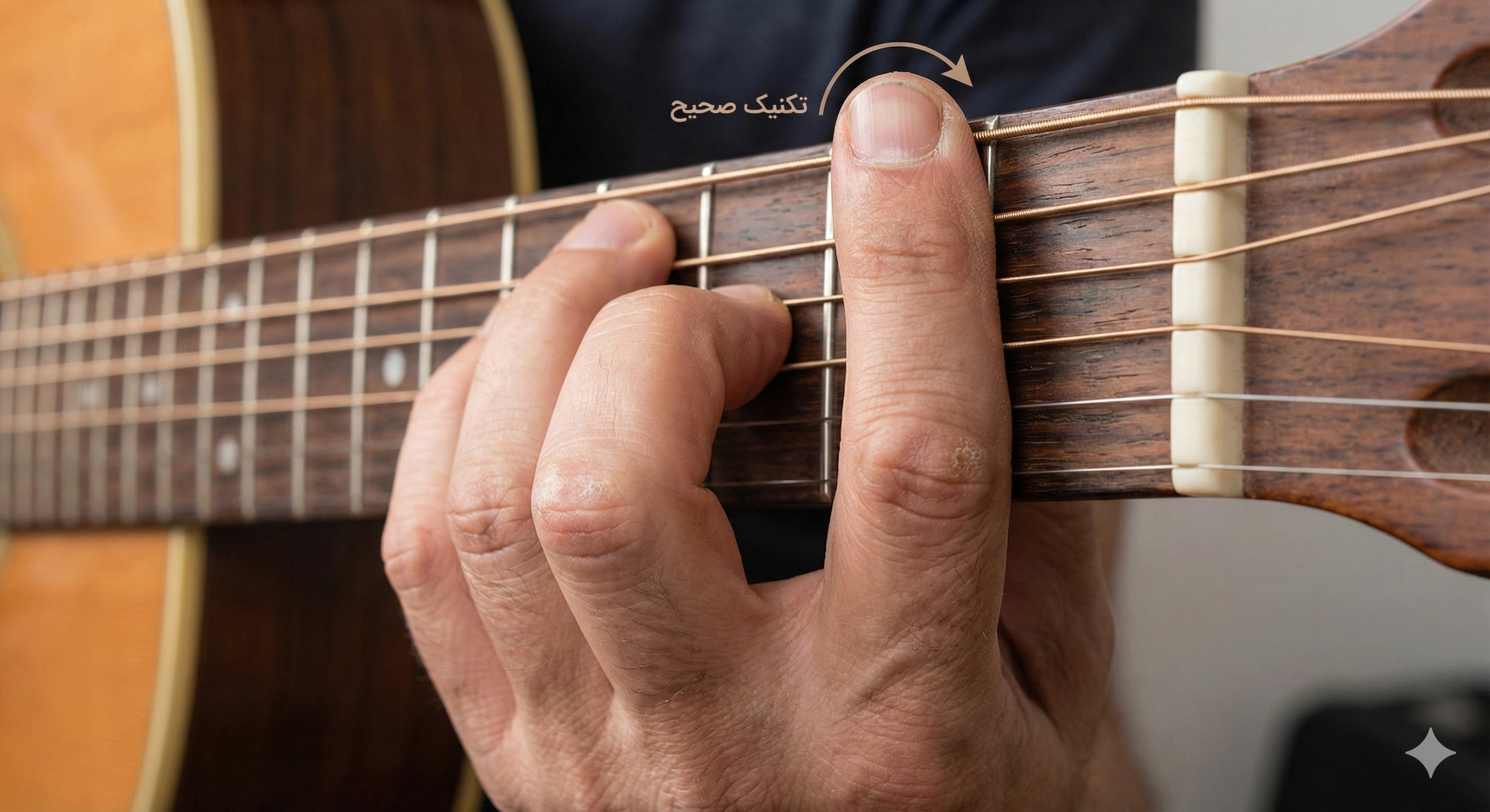 "نحوه صحیح گرفتن ساز"